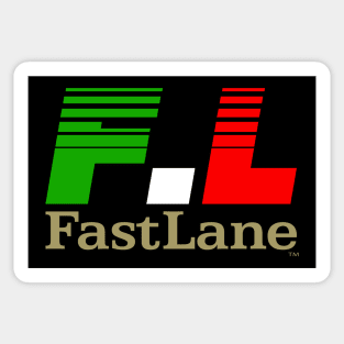 FAST LANE Sticker